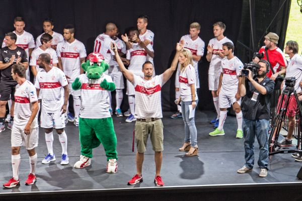 Liveproduktion beim VfB Stuttgart